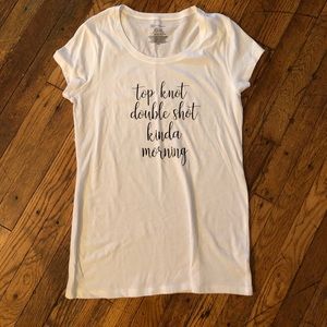 Graphic tee - coffee